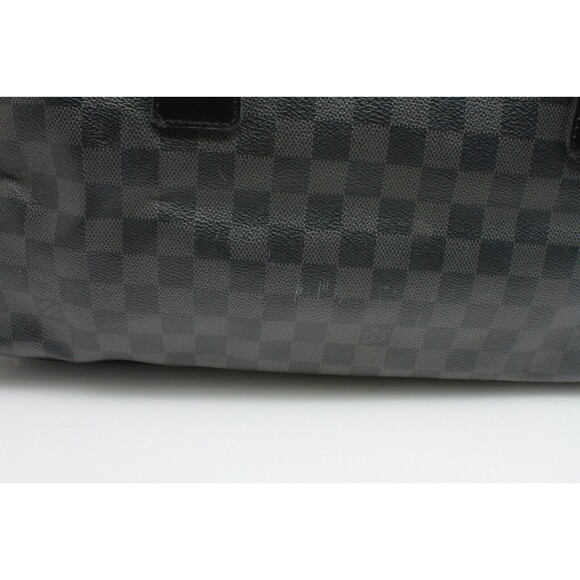 👜 Louis Vuitton LV Boston Bag Roadster 50 Damier Graphite LV 👜 - Picture 4 of 15
